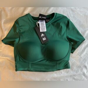 Adidas Ivy Park Corset Crop Top Size Small